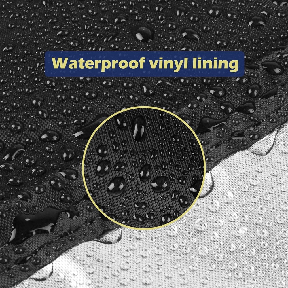 Inversion Table Protective Cover with Zipper, Waterproof& Dustproof Black