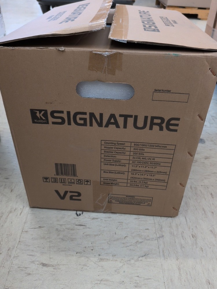 Controltek Bill Counter With Counterfeit Detection