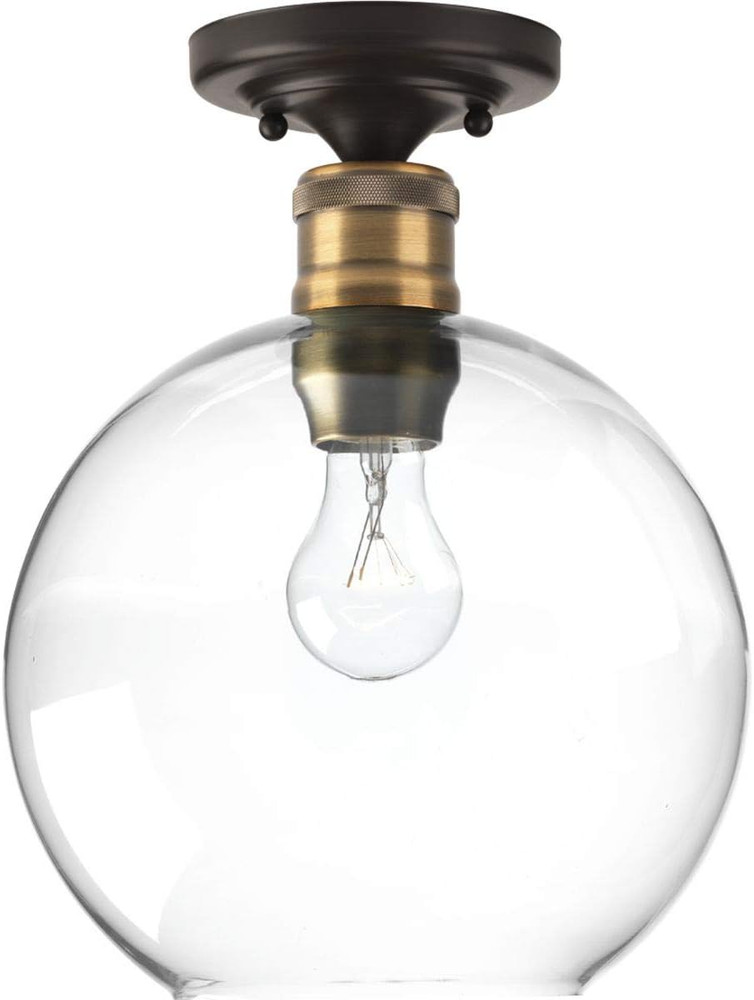 Hansford Collection One-Light 10'' Flush Mount