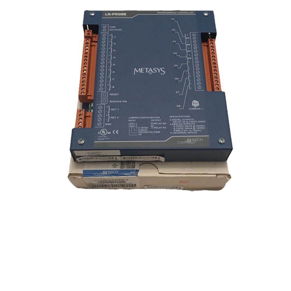 Johnson Controls Metasys  LN Series Programmable Controller LN-PRG8B-0