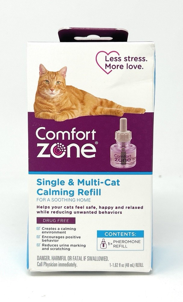 Comfort Zone Single And Multi-cat Calming Refill 1 Refill Per Box