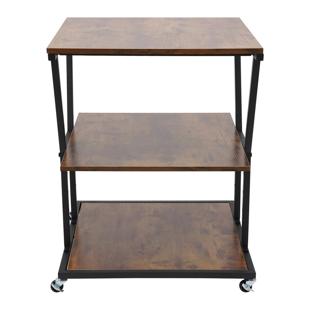 3-Tier Printer Stand Printer Storage Cart Printer Stand for Home/Office