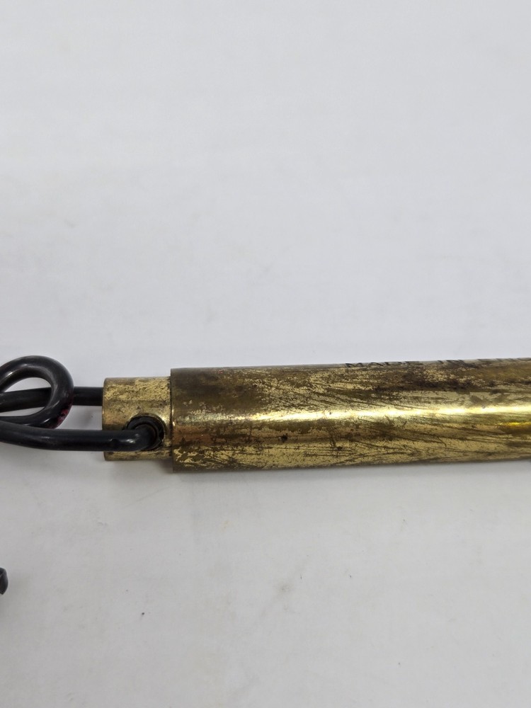 Vintage Brass Spring Salter Pull Down Hanging Scale