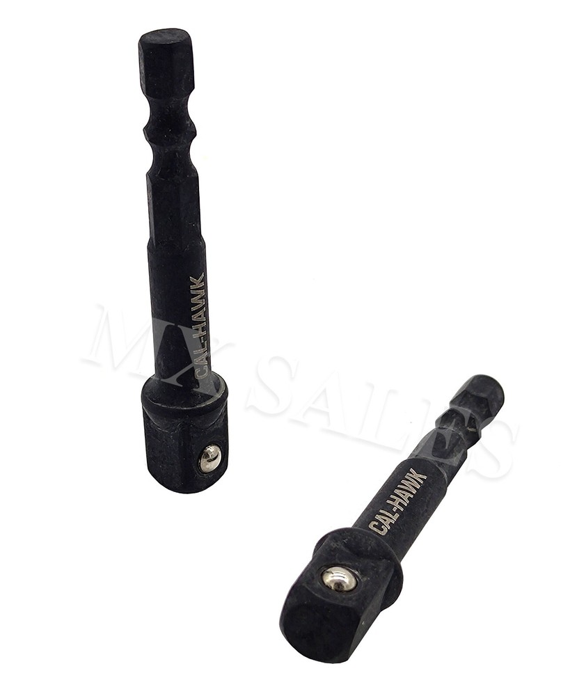 10pc Hex Power Drill Driver Socket Bar Wrench Adapter Extension 3/8"