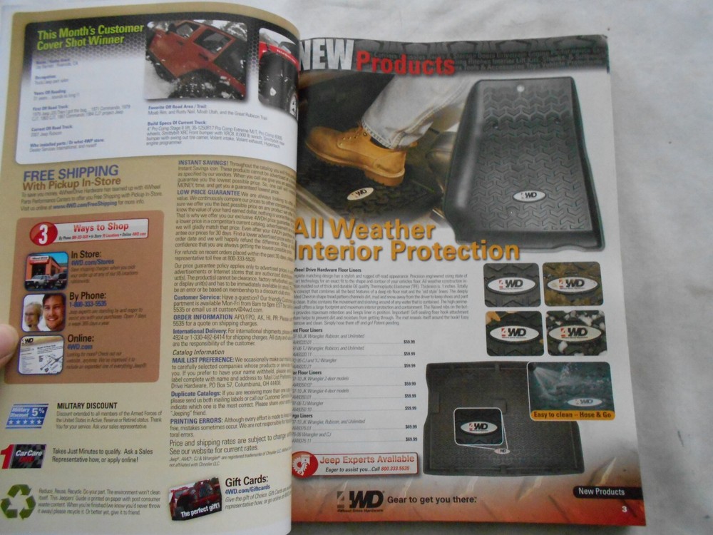 4WHEEL DRIVE HARDWARE Catalog-WINTER,2010