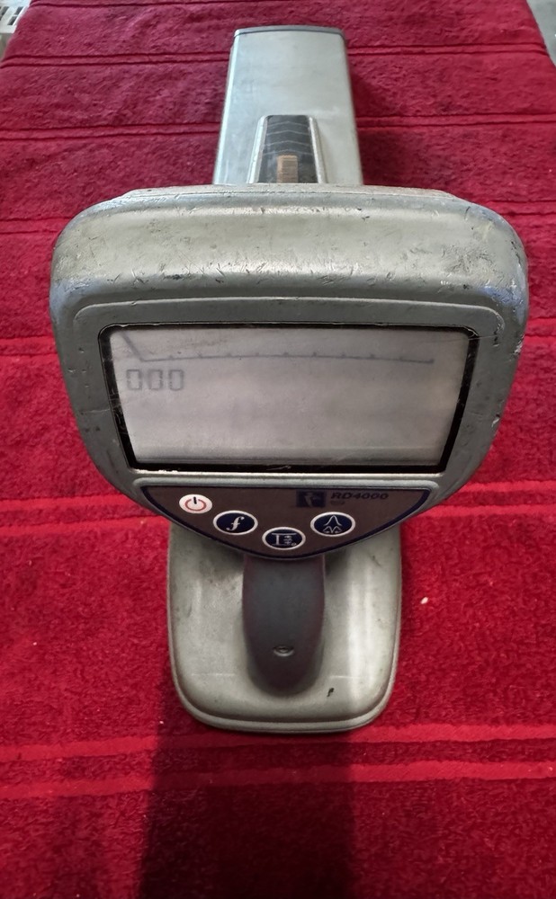 Radiodetection RD4000 Cable Pipe Locator Used