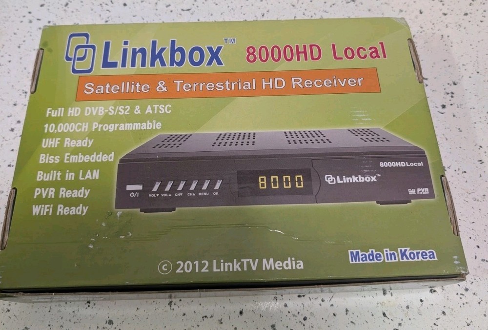 Linkbox 8000HD Local ATSC HD PVR Ready