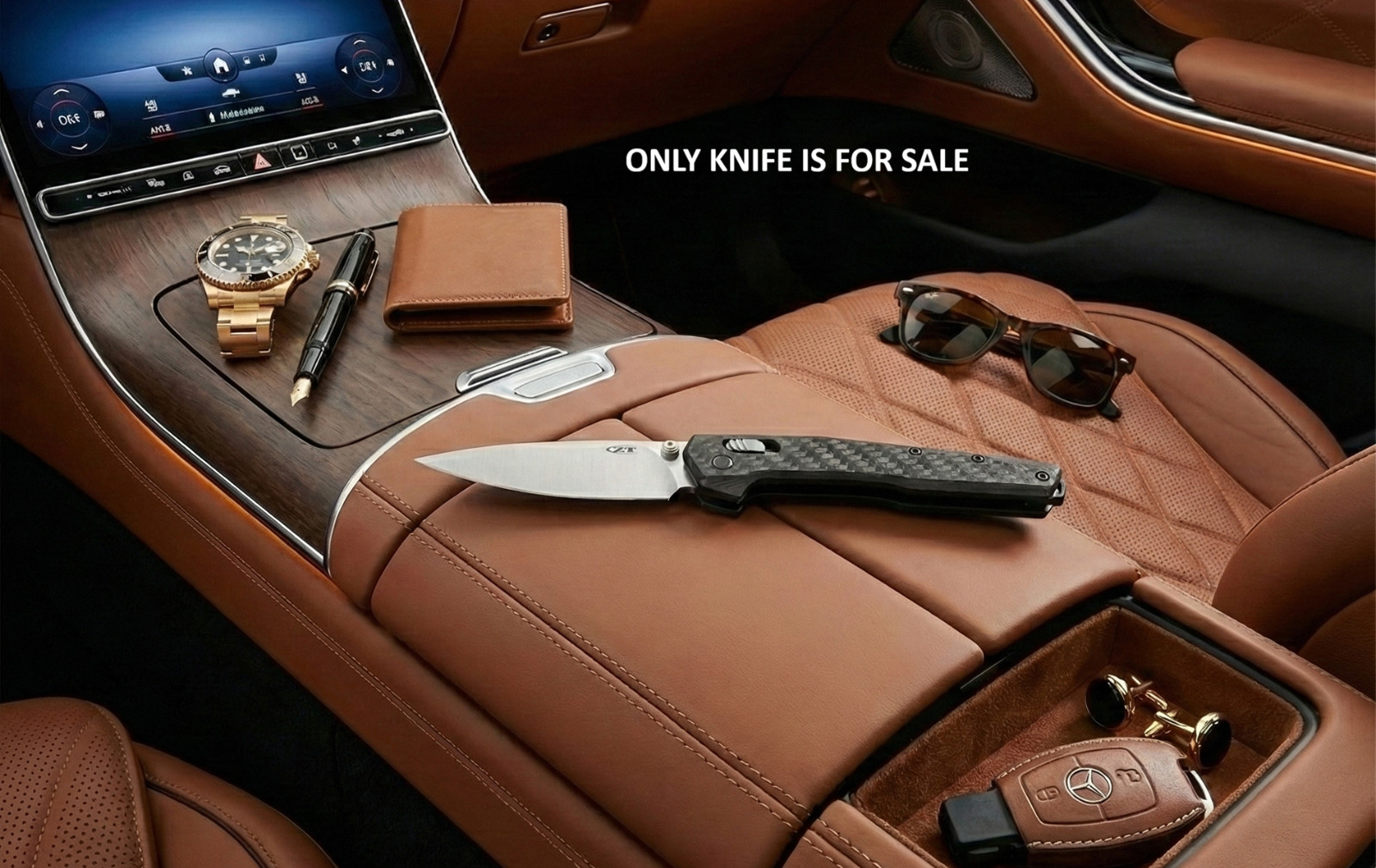 CJRB Doubletap Folding Knife 3⅞" D2 Tool Steel Drop Point Blade Black G10 Handle