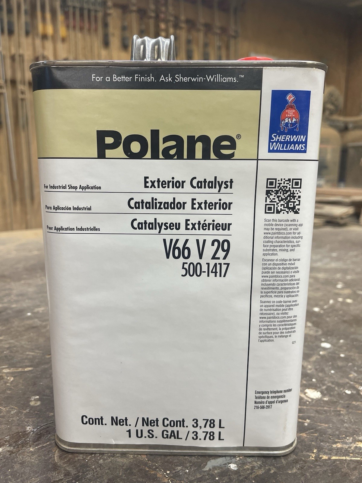 Sherwin Williams Polane Industrial Exterior Catalyst/ V66 V 29 / Gallon
