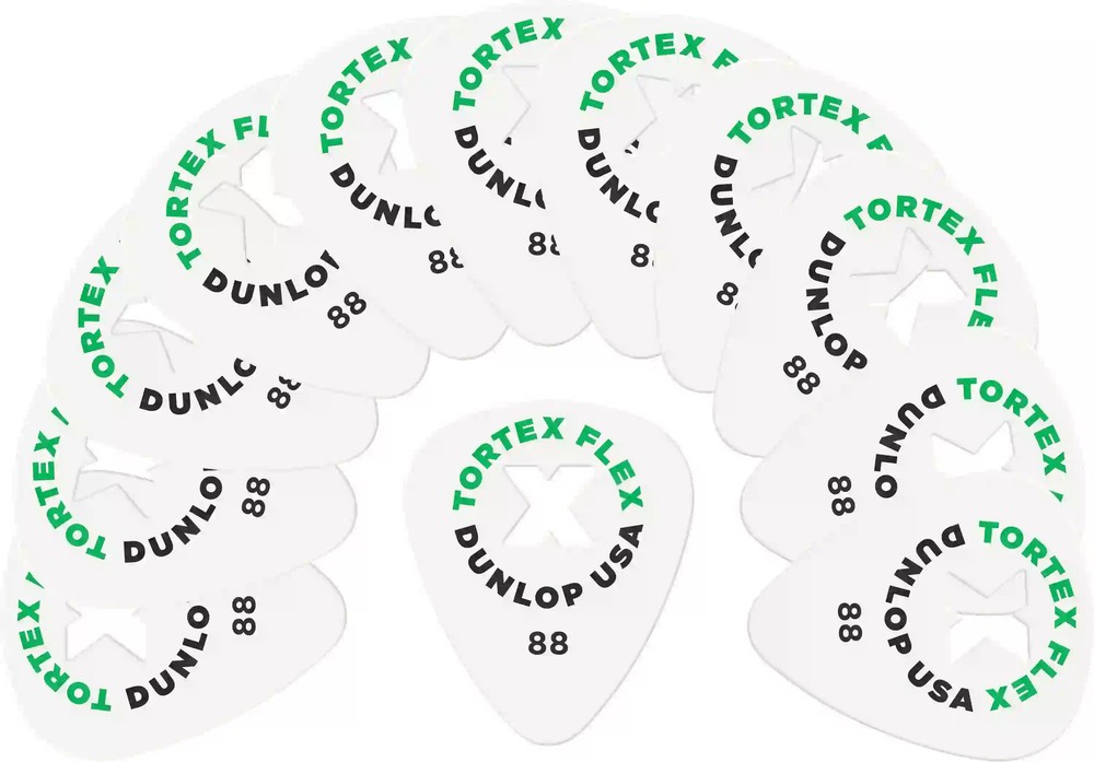 Dunlop Tortex® Flex™ X Pick .88mm - 12 Pack
