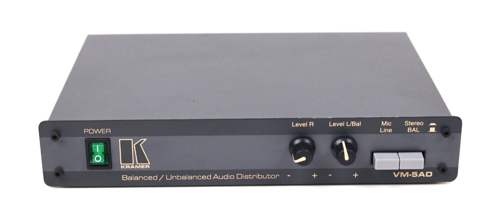 Kramer VM-5AD Balanced/ Unbalanced Audio Distributor o714