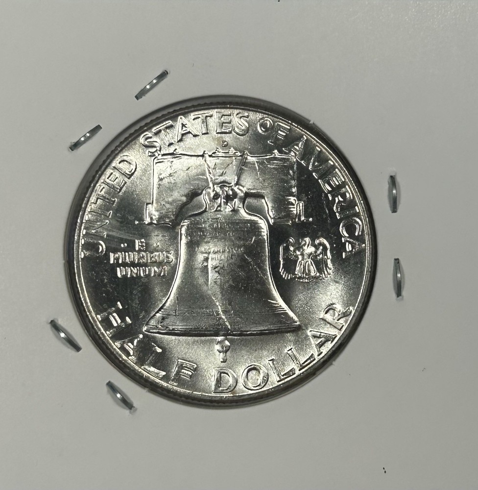 1961 D Franklin Half Dollar Coin Uncirculated