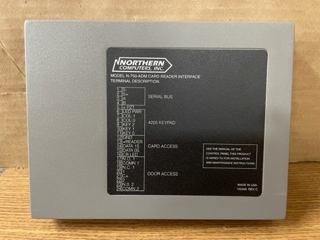 N-750-ADM NORTHERN COMPUTERS DOOR ACCESS MODULE
