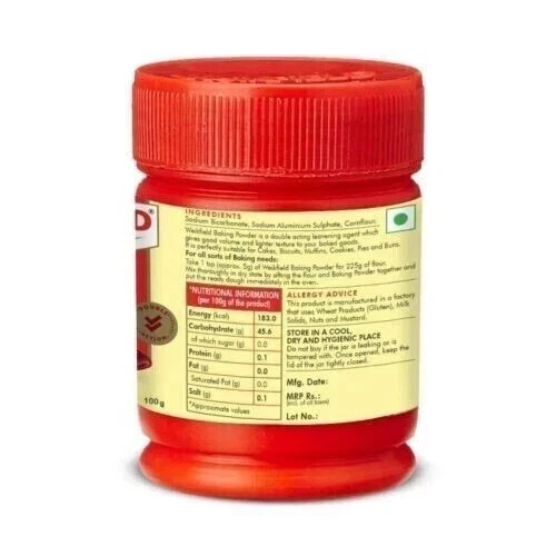 Weikfield Baking Powder, 100g