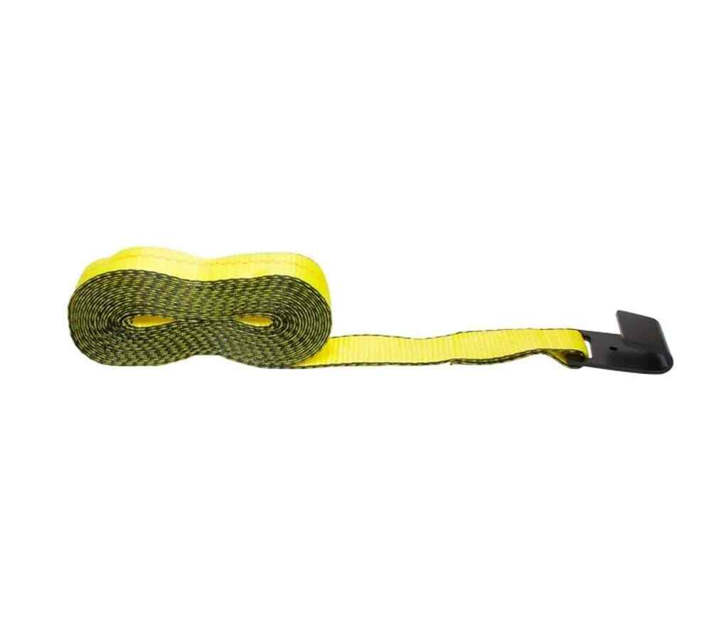 (20 Pack) 2"X30' Winch Straps w/flat hook, WLL 3335 Flatbed Tie Down Strap