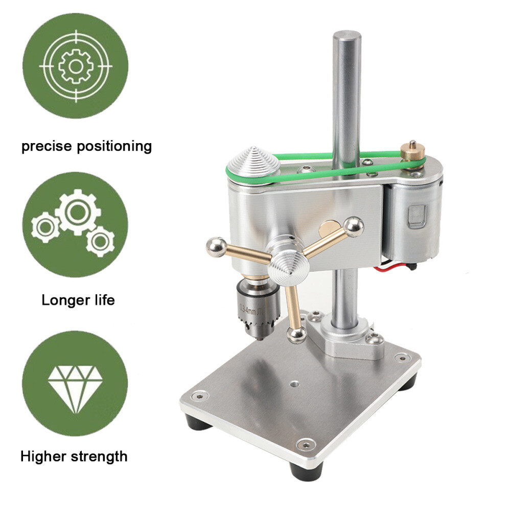 Mini Drill Press Precision CNC Table Milling Machine Portable Benchtop Driller