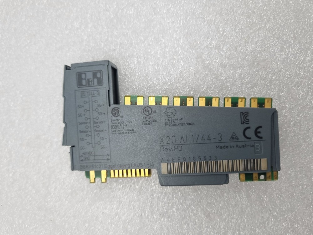 B&R AUTOMATION X20 AI 1744-3, Analog input module, 24-bit converter resolution