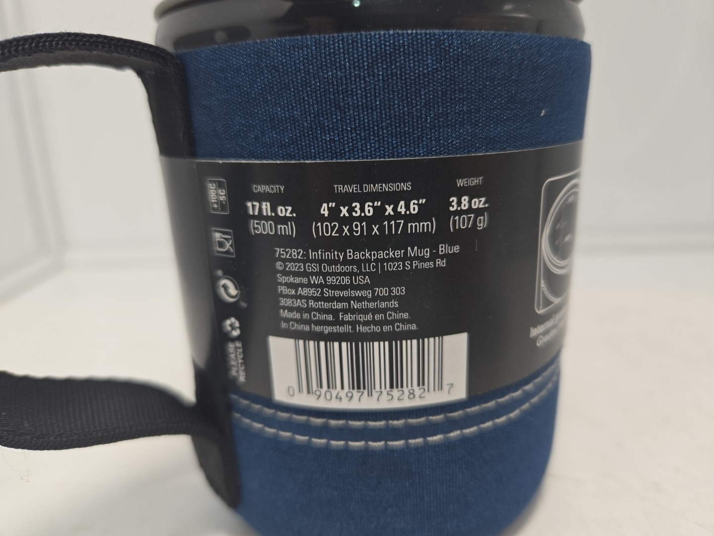 GSI Outdoors Infinity Backpacker Mug 3.5 Oz