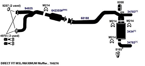 4948 Catalytic Convertor Air Tube