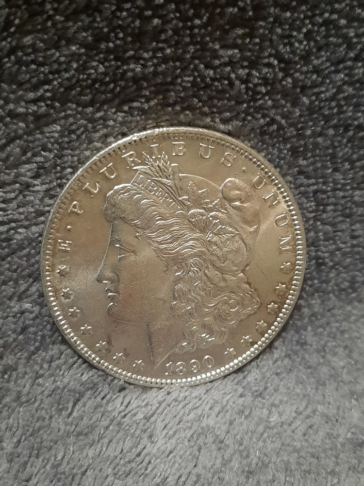 1890 US Morgan Silver Dollar $1
