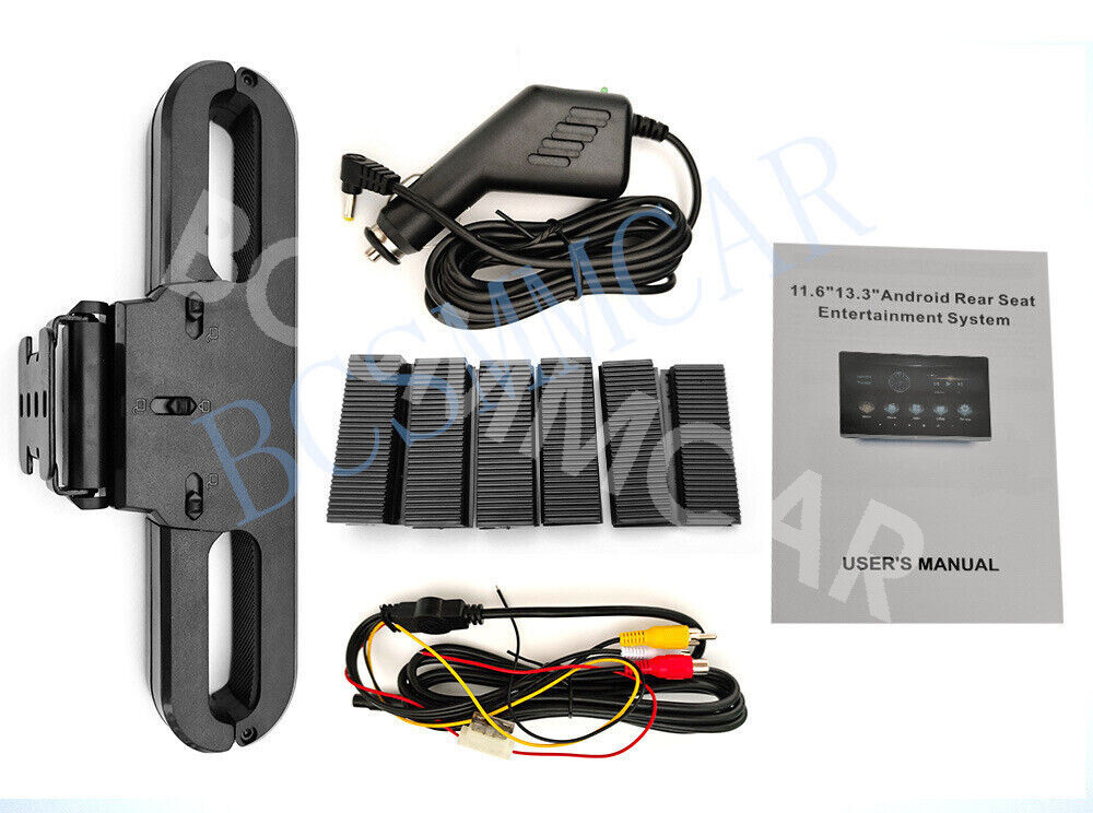 Car Headrest Monitor Touch Screen Video Music TV Player Dual HMDI For Rear Seat