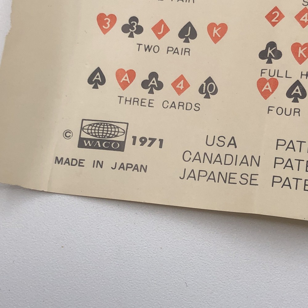 Cordless Electric Full Automatic Draw Poker Untested 1971 With Box