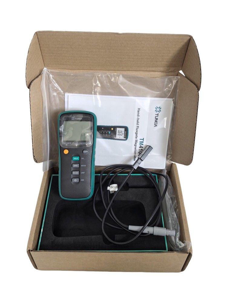 Handheld Single-Axis Fluxgate Magnetometer with Range 0-1000μT Accuracy Class 2