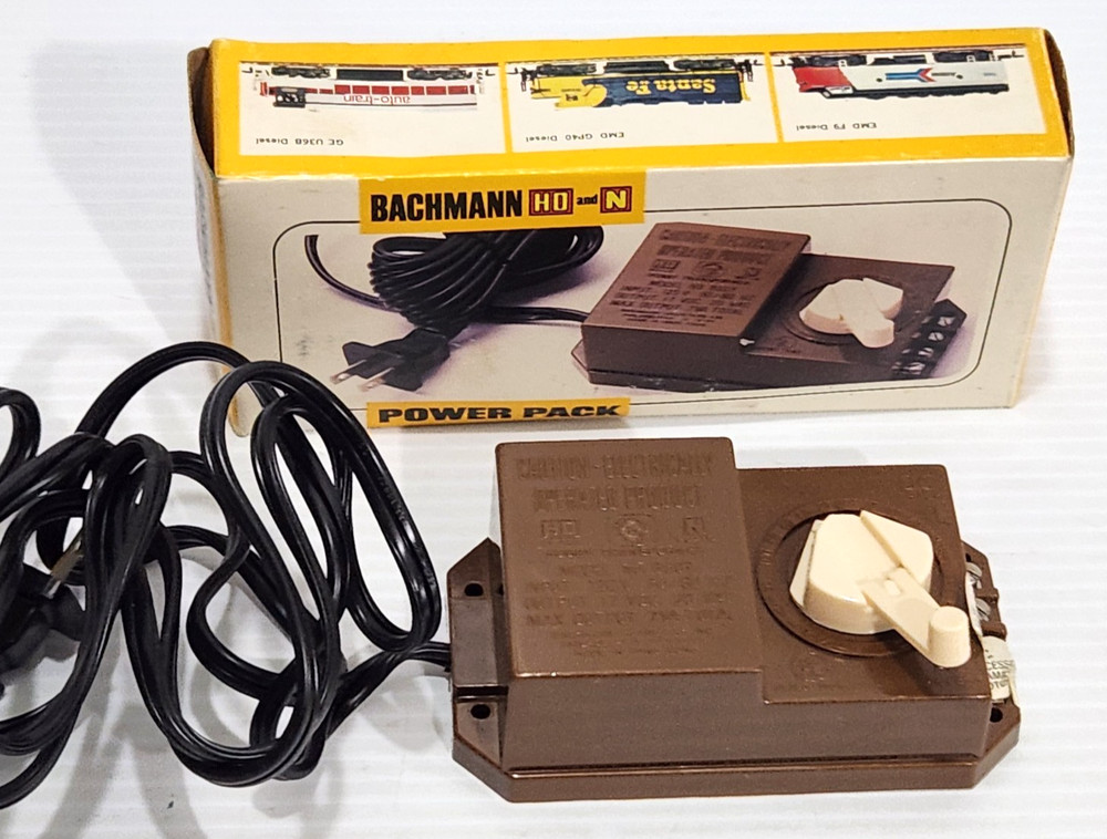 Bachmann Hobby Transformer Model 6607 HO & N Scale Train Control Pack