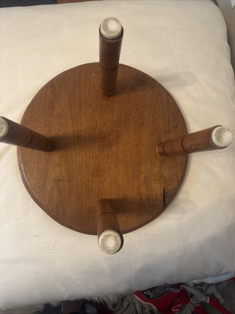 Vintage Milk Stool Solid Wood