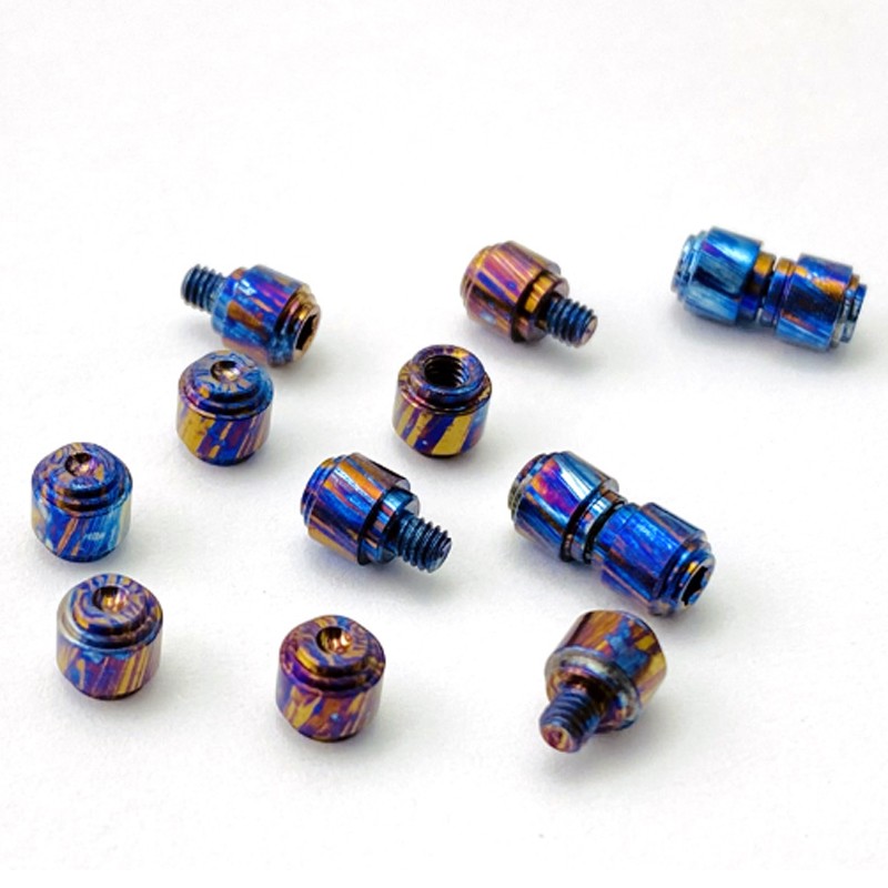 1PCS Push Nails Custom Thumb Stud Screw For Benchmade Bugout 535 Push Knife