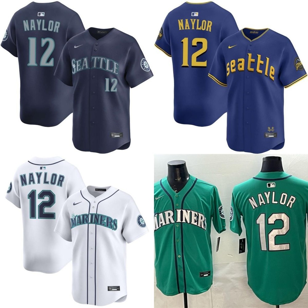 Josh Naylor Mariners All Stitched Jersey