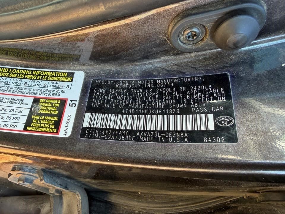 Engine ECM Electronic Module Engine Control 2.5L Fits 19 CAMRY 104937935