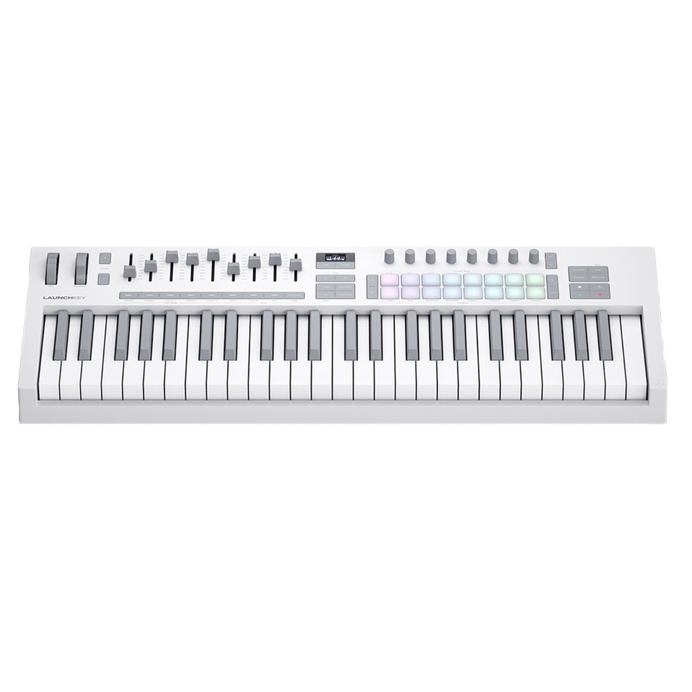 Novation Launchkey 49 MK4 White 49-Note USB Controller Keyboard