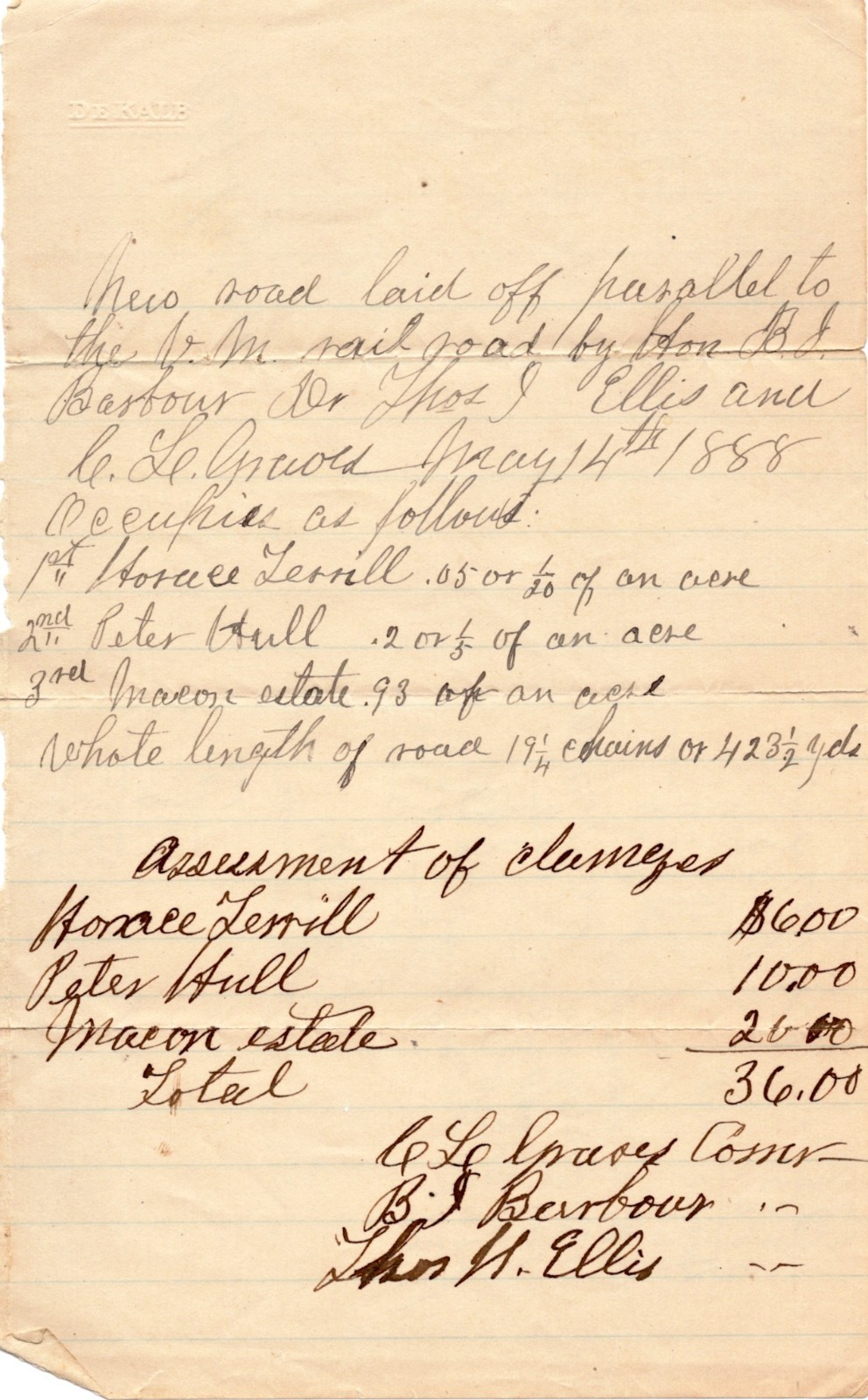 Virginia Ephemera Lot 1870–1920 – Orange, Albemarle, Somerset, Barboursville