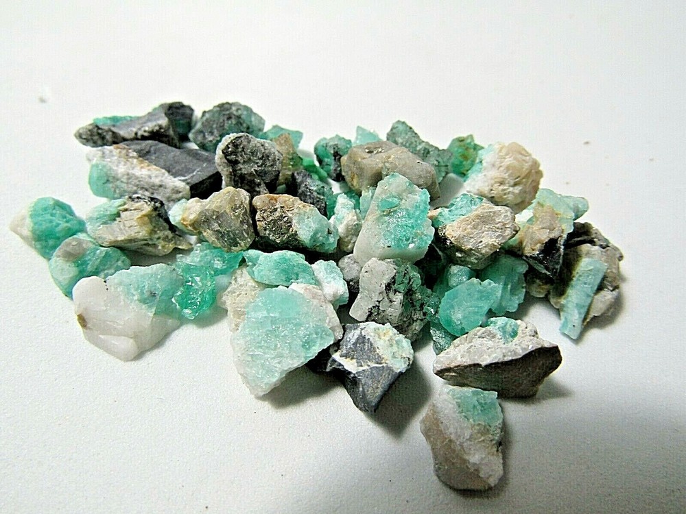 Raw Emerald Stone (1) in its Matrix