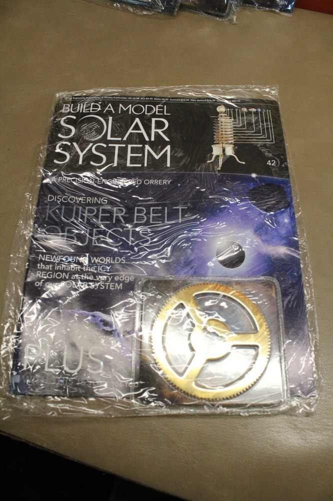 Build A Precision Mechanical Solar System by Eaglemoss Sealed Issues #41-45