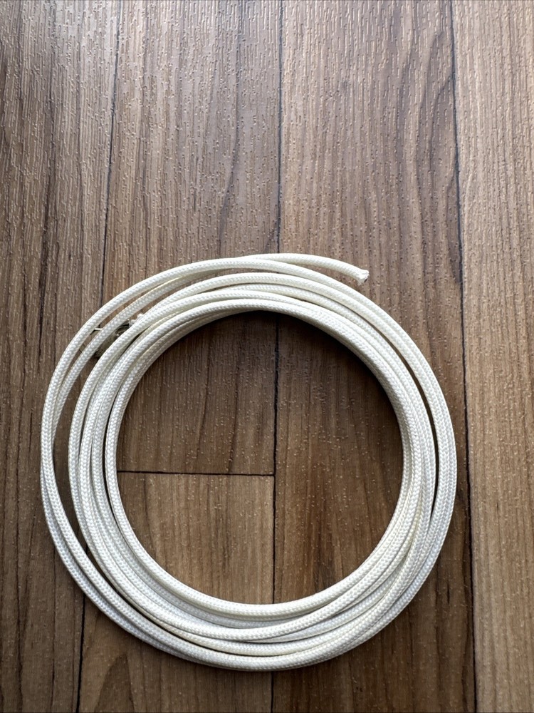 High Temp Wire 12AWG-10FT White
