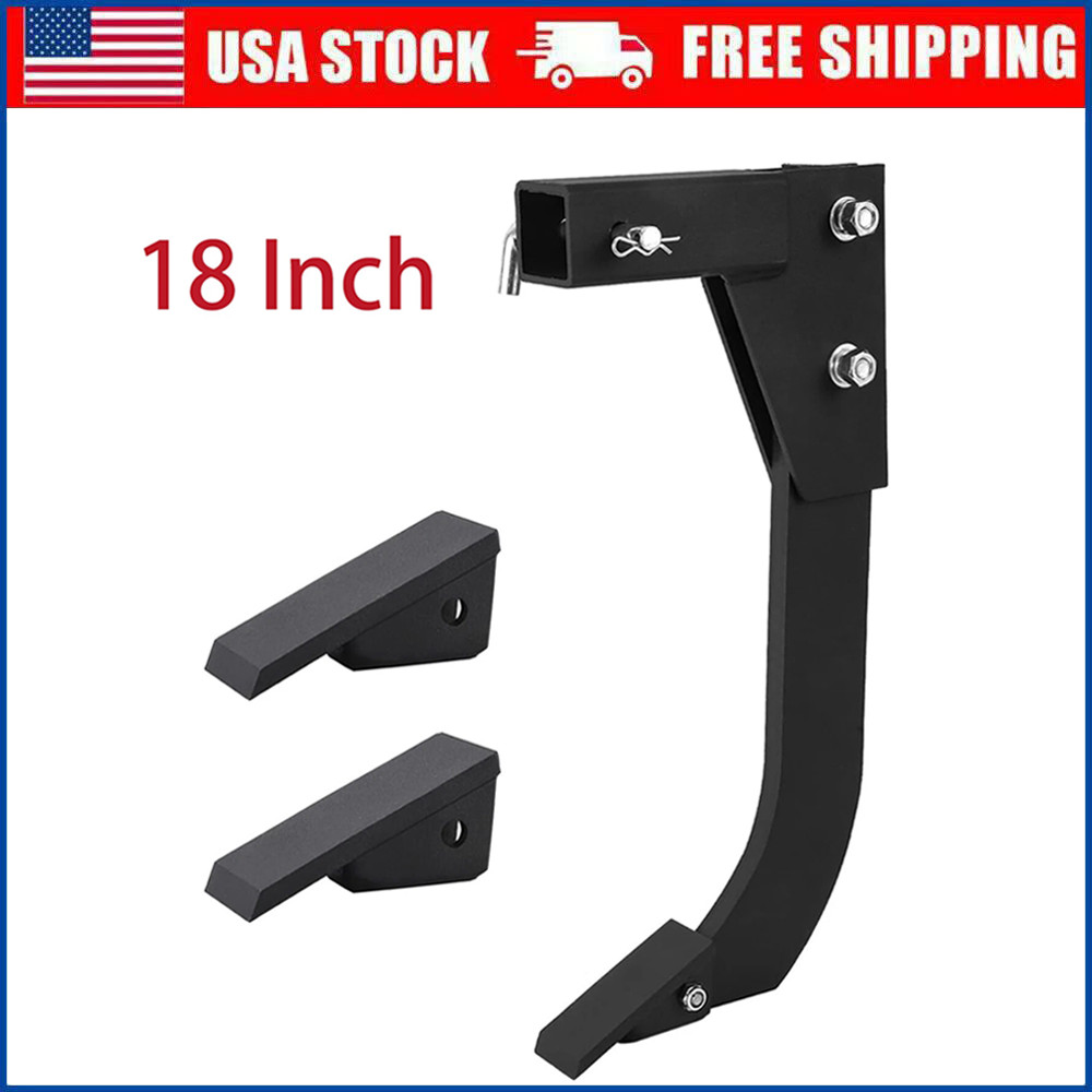 Hitch Mounted Trencher 18" Scarifier Shank w/ 2 Teeth for 2" Receiver Adapters