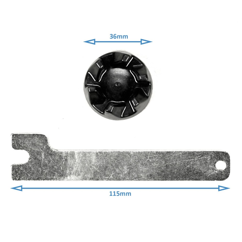 9704230 For KitchenAid Rubber Coupler Spanner Part Blender Clutch Coupling Cog