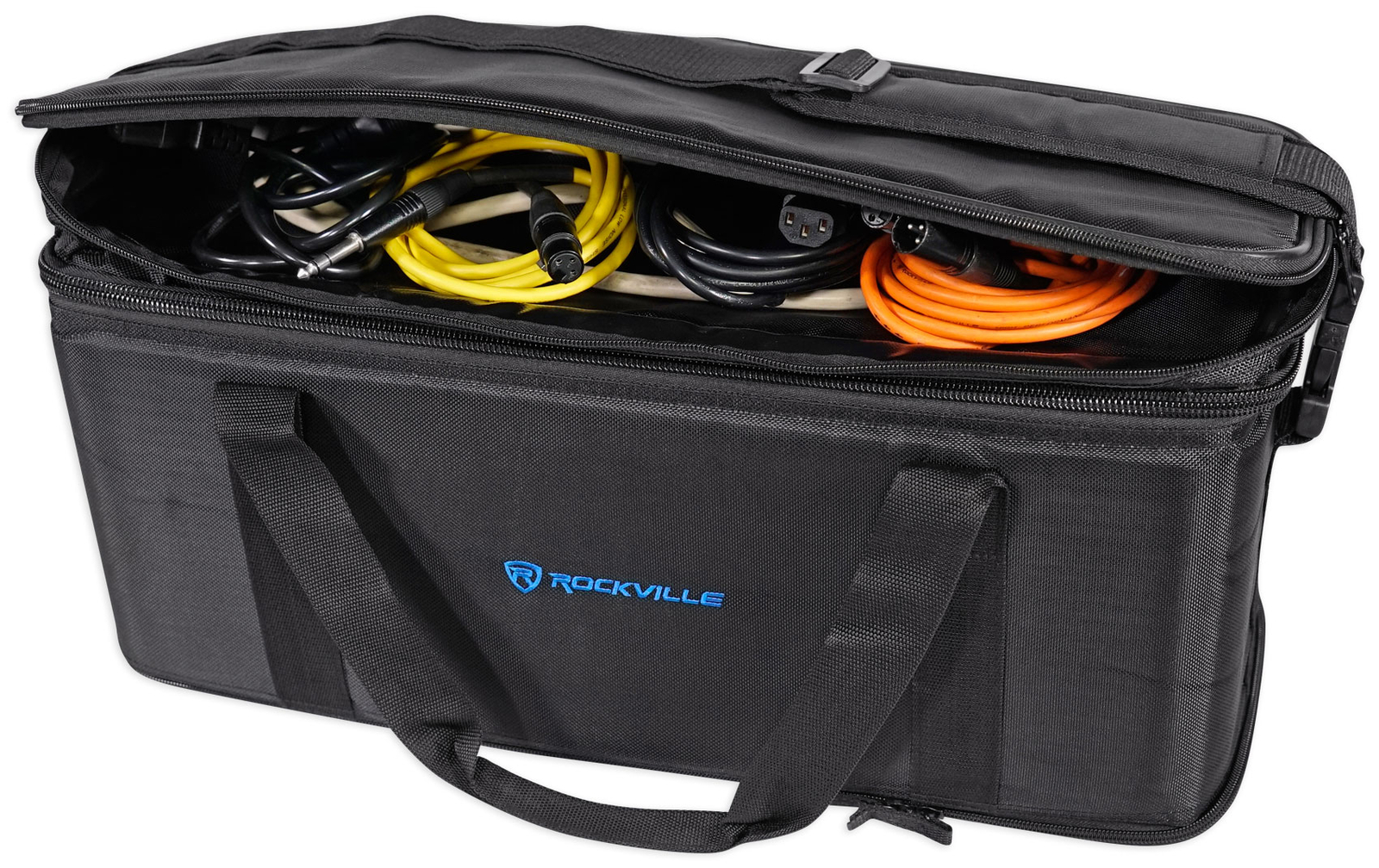 Rockville ROCKFORCE 384 Channel DMX Lighting Controller+Rack Bag Carry Case