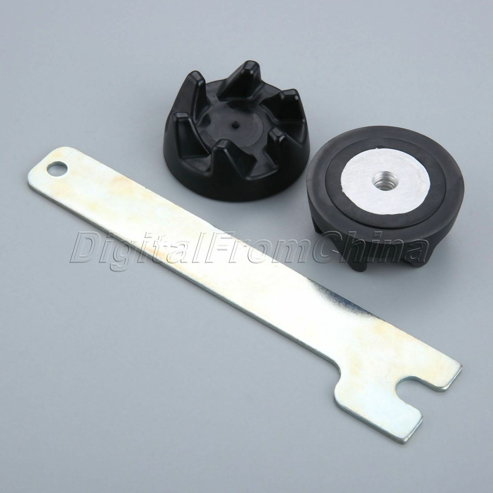 2x Rubber Clutch Coupler Cog Gear Drive Coupling +Spanner For Kitchenaid Blender