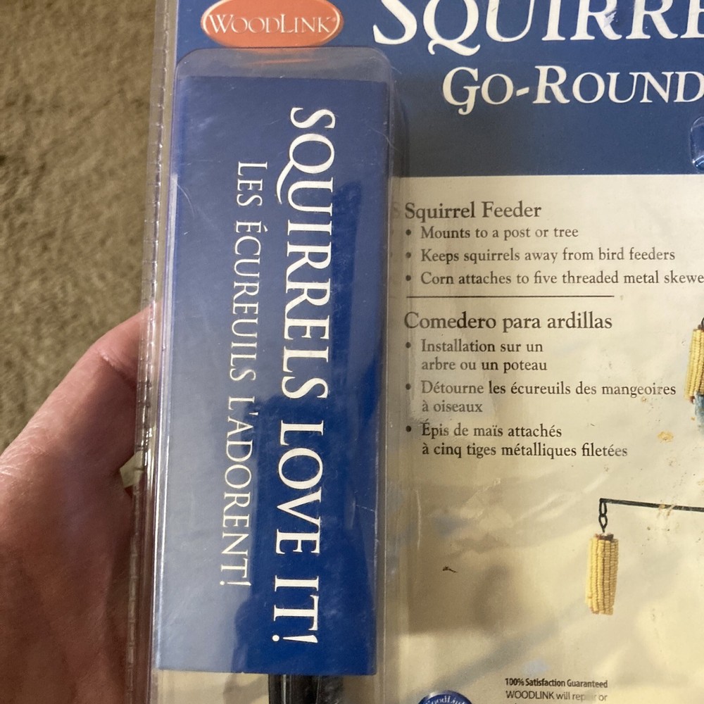 Woodlink Squirrel-Go-Round Squirrel Feeder Unopened