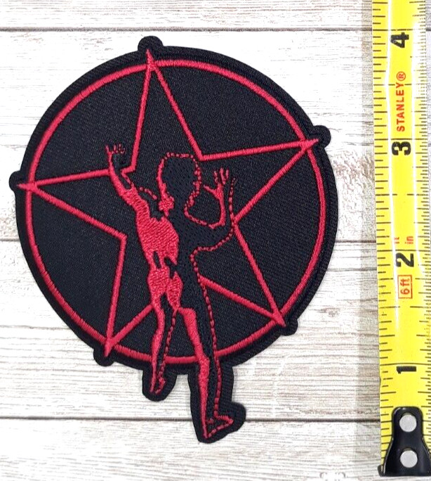 RUSH - Starman Die-Cut Iron On Embroidered Patch 3"x 4"