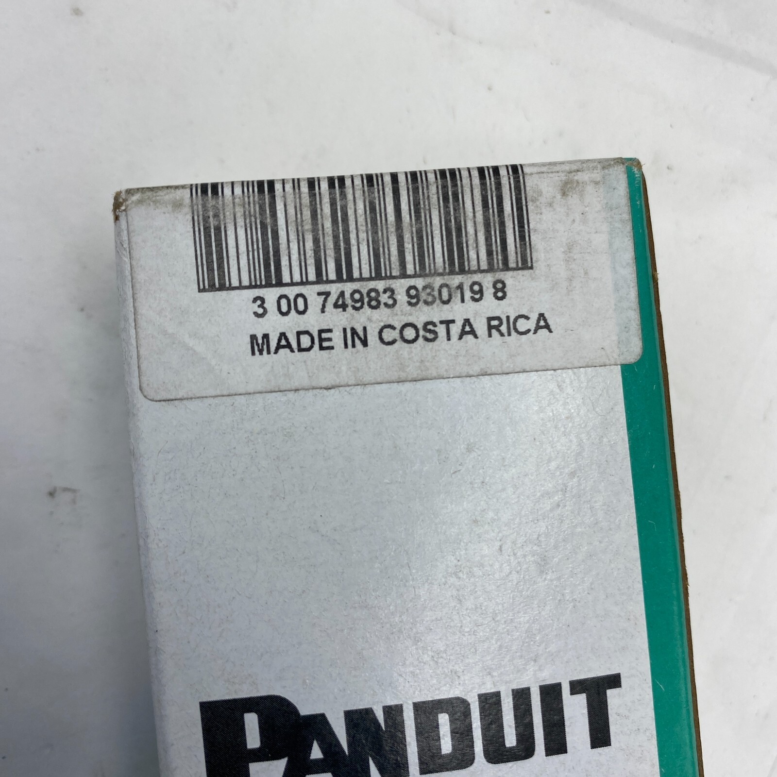 Panduit PCM-19 Vinyl Cloth Wire Marker Card '19' LOT OF 25