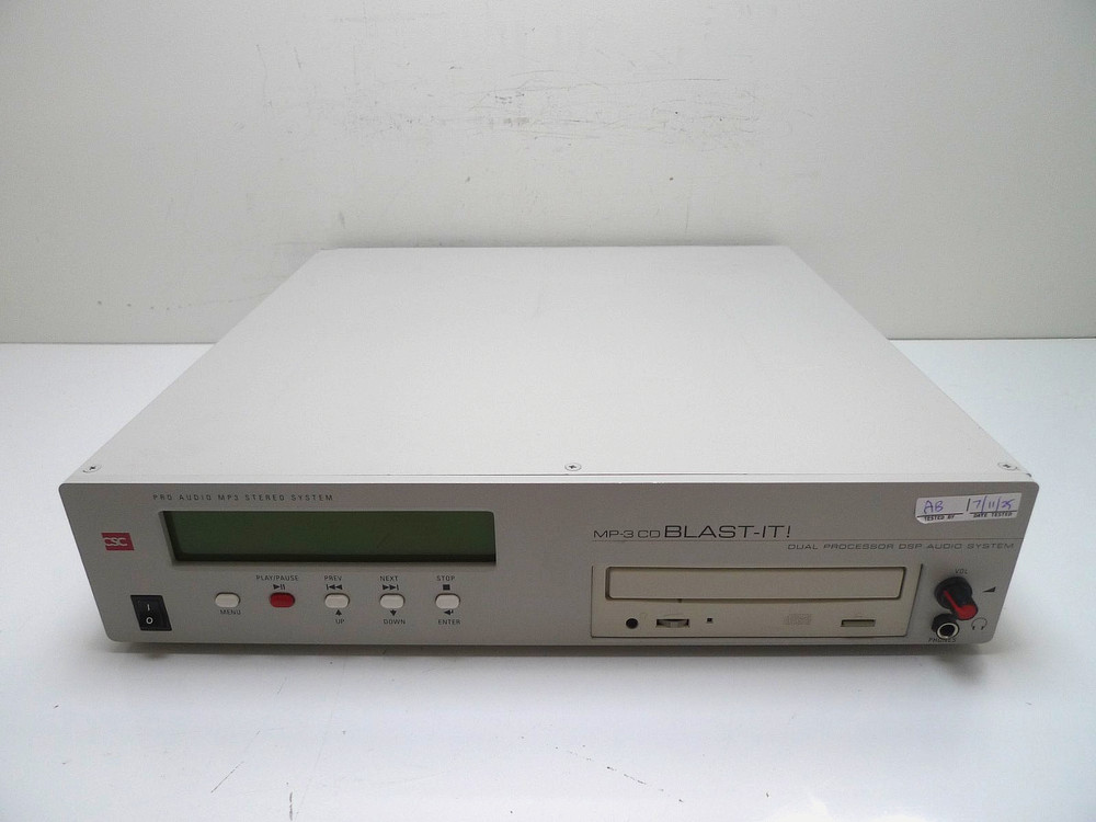 CSC MP3 CD Blast-It! Pro Audio Stereo Dual Processor DSP System