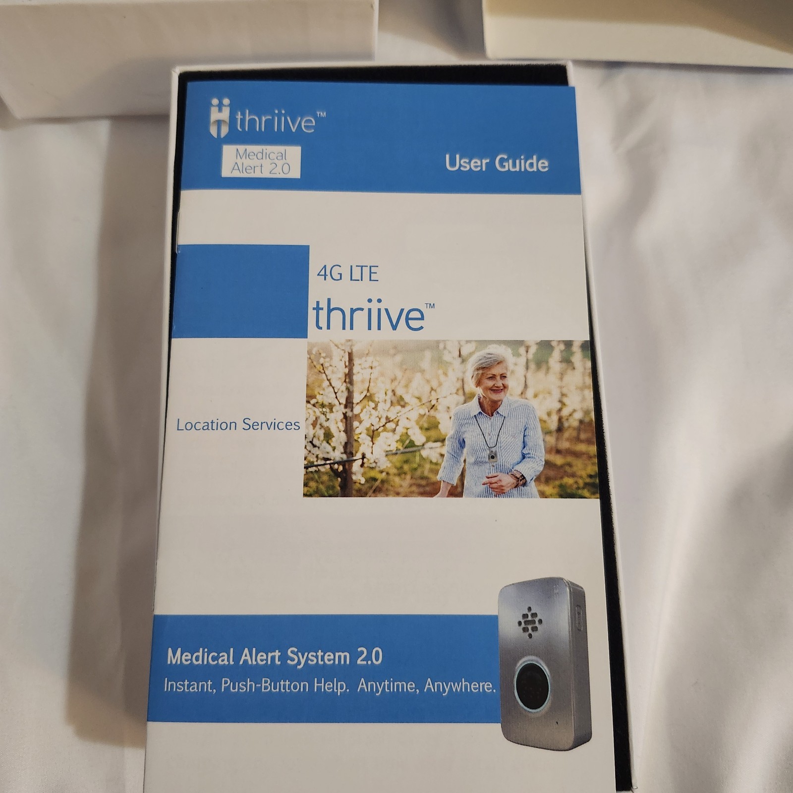 ThriivePRO Medical Alert 2.0 4G LTE GPS Fall Detection Emergency Device