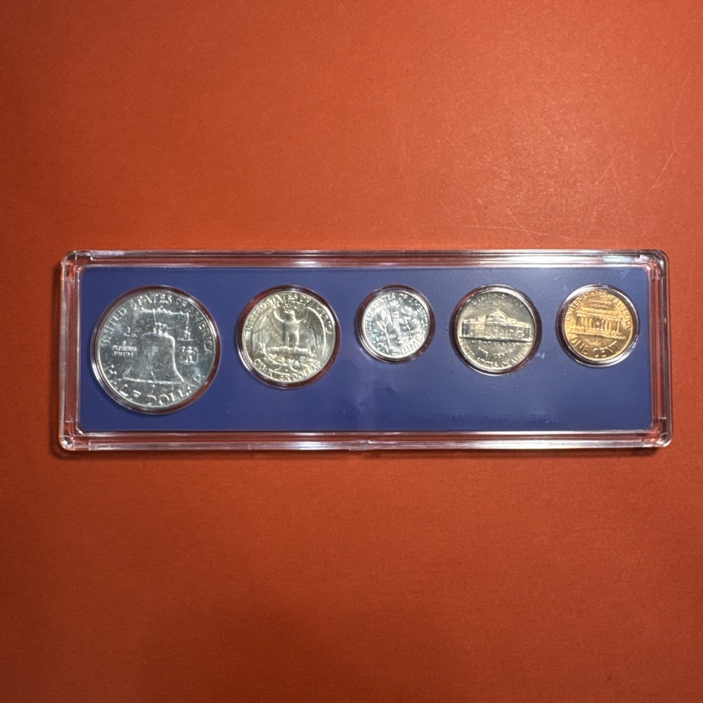 1961 D Denver Mint Coin Set 90% Silver