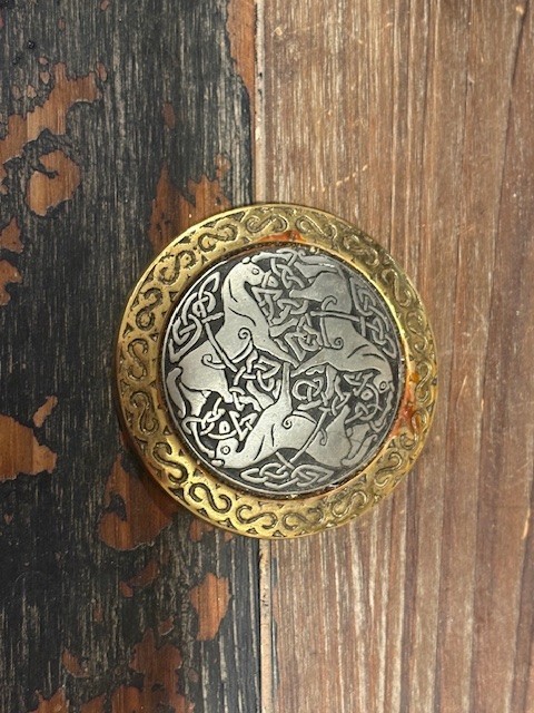 Celtic Horse Medallion Paperweight