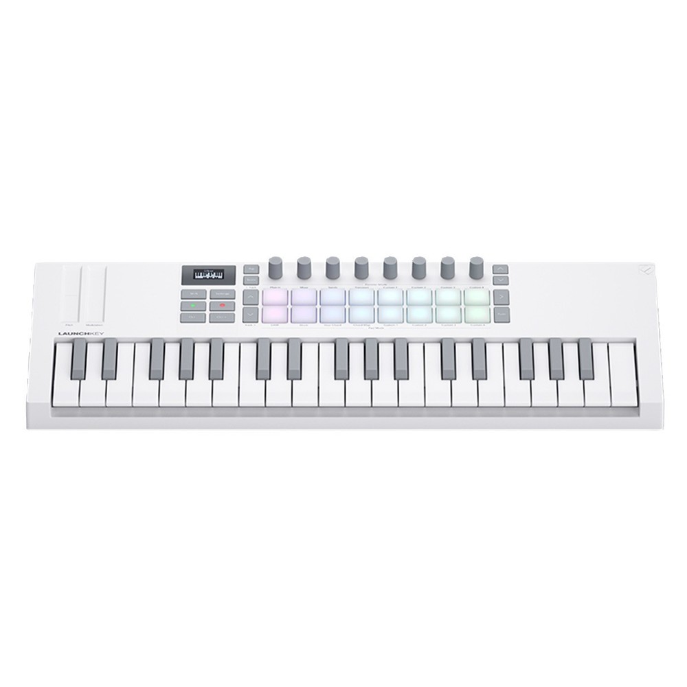 Novation Launchkey 49 MK4 White 49-Note USB Controller Keyboard