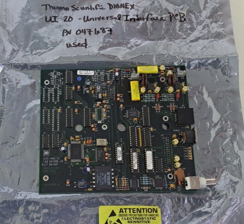 Thermo Scientific DIONEX 047687 UI20 Universal Interface Analog board